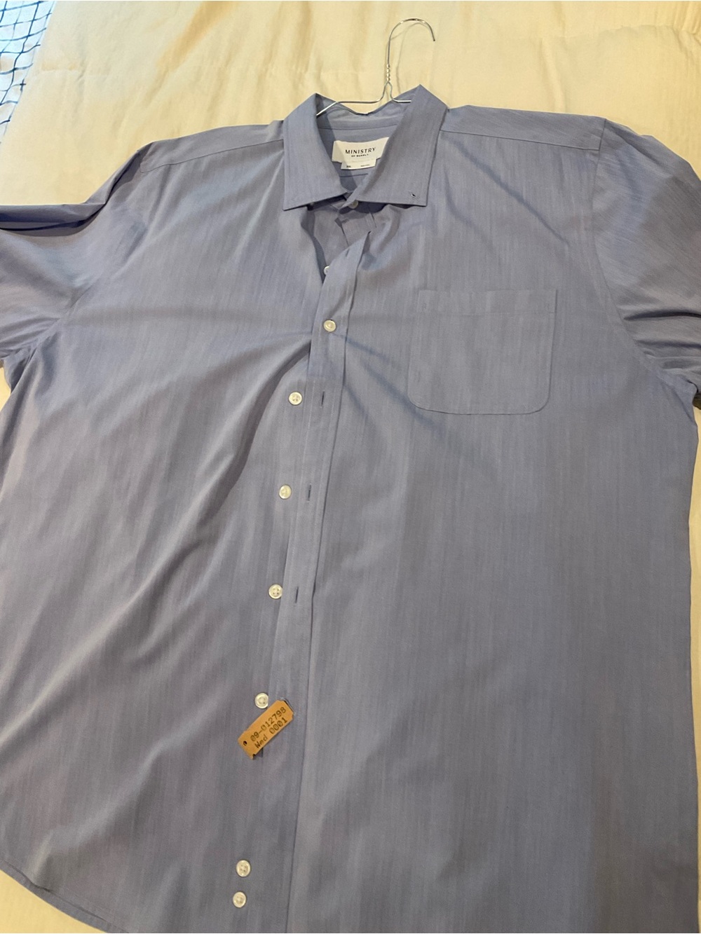 Ministry of Supply Blue Button Down XXL